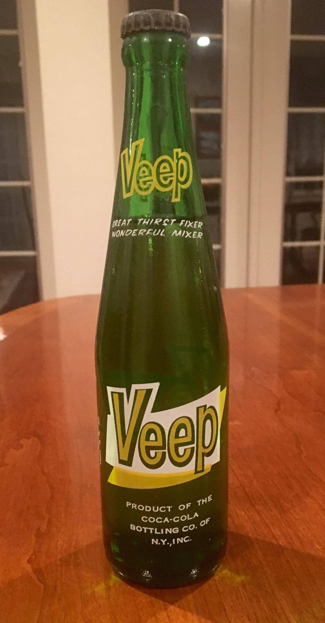 Vintage Rare Soda Pop Bottle Full Bottle Veep Cola 12 Oz Etsy