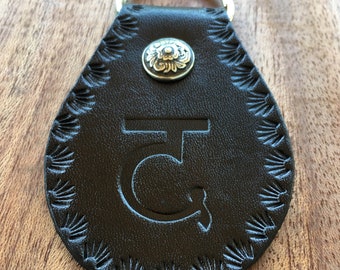 Black Sanskrit Da Keyring