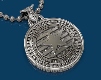 Patriot - Sterling Silver Medallion