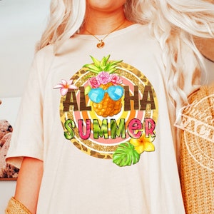 Été 2022 png, png d'été vintage rétro, aloha summer png, conception de t-shirt d'été, png pour la sublimation, sublimation d'été, plage png