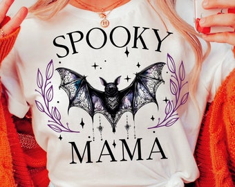 Coquette Halloween Png, Spooky Mama Png, Spooky Season Png, Retro Halloween Png, trendy Fall Png, Halloween Shirt Sublimation Designs Png