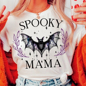 Coquette Halloween Png, Spooky Mama Png, Spooky Season Png, Retro Halloween Png, trendy Fall Png, Halloween Shirt Sublimation Designs Png