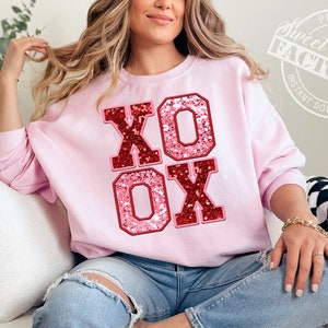 xoxo png, Saint Valentin Png, Retro saint valentin Png, paillettes  saint valentin, Groovy saint valentin sublimation Png, fausse broderie