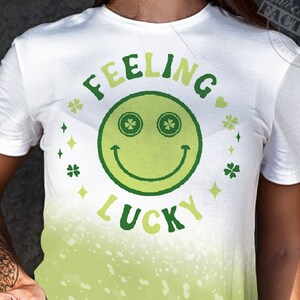 SVG de Saint Patrick, svg de smiley, svg st patrick groovy, svg irlandais, svg de shamrock, svg de chance