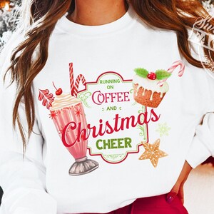 Etiquette vintage de Noel PNG, café de Noel sublimation, Christmas PNG, noel retro png, Noel T-Shirt png, noel drole Clipart