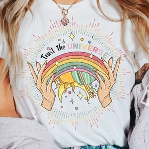 Boho png, png spirituel, png manifest, png de l'univers, PNG hippie, png  sublimation rétro, sublimation arc-en-ciel,  sublimation populaire