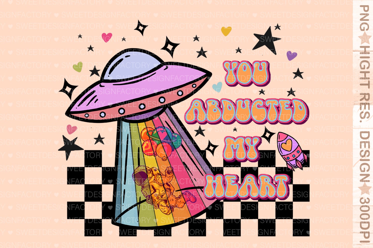 Design PNG E SVG De Alien Intergaláctico Explorando O Espaço Sideral Para  Camisetas