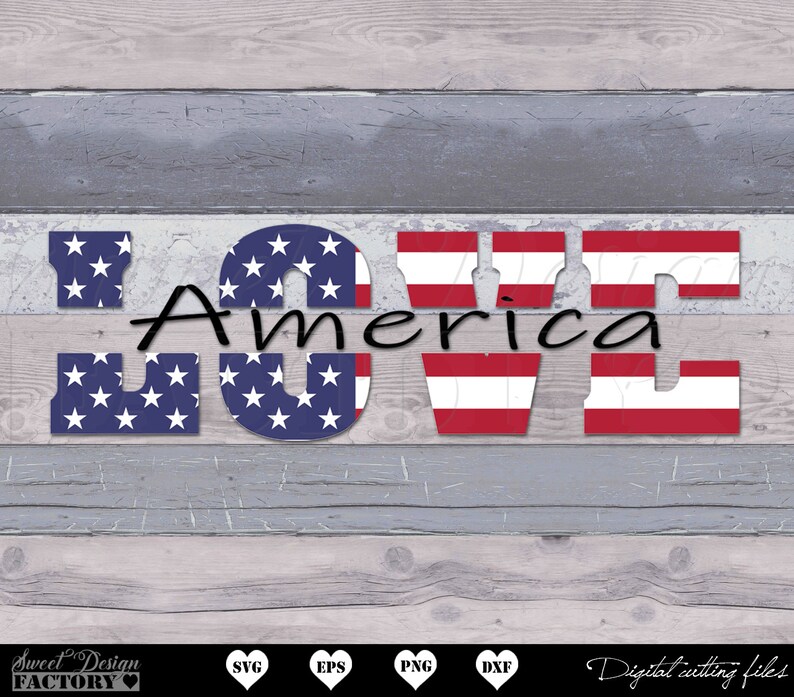 Free Free 192 Love Svg 4Th Of July SVG PNG EPS DXF File