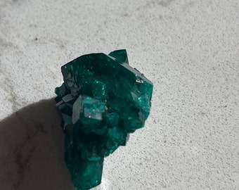 Green Dioptase Cluster | Mineral Specimen | Unique Healing Rocks | Beautiful Crystal