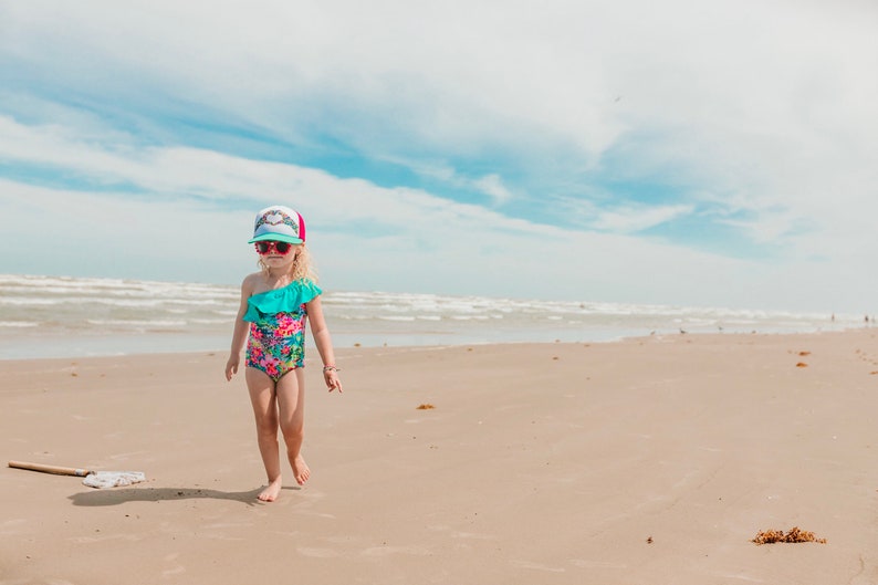 Heart Hands Trucker Hat Kids Trucker Hat Girls Trucker Hat Toddler Trucker Hat Youth Trucker Hat image 4