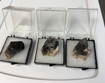 ALMOST FREE !! | Smoky Quartz | Black Crystal Specimens: Assorted, Unique Healing Crystal Rocks