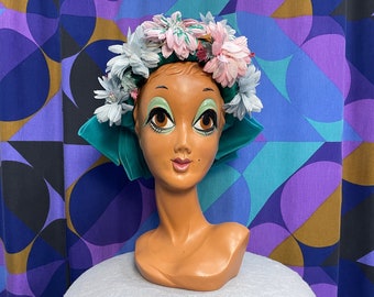 Stunning Vintage 1960s Miss Dior Hat Created by Christian  display picture 2