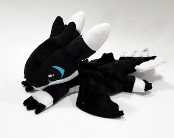 HTTYD - How to Train your Dragon - Night Light custom beanie plush - to be made