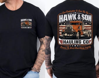 Over The Top Shirt, Vintage 80er Jahre Arm Wrestling Film Grafik T-Shirt, Falke und Sohn Trucker T-Shirt, Lustiger LKW-Fahrer Vatertagsgeschenk