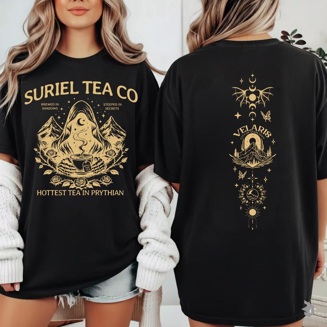 Suriel Tea Co Png Digital Download, SJM Fantasy Reader Sublimation ...