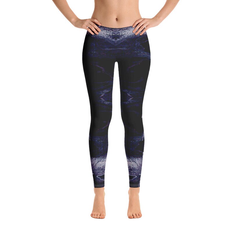 Unique Leggings/yoga Pants. Artsy Leggings/yoga Pants/original Printed Leggings/yoga Gift