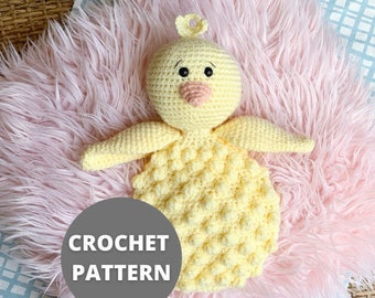 Little Chick Bobble Buddy Pattern - DIGITAL PDF COPY