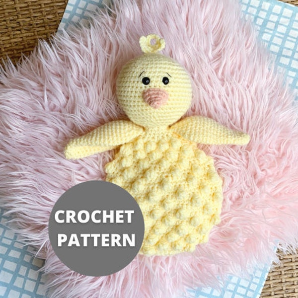 Little Chick Bobble Buddy Pattern - DIGITAL PDF COPY