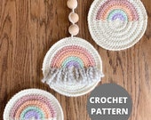 Rainbow Dreams Wall Hanger Pattern - DIGITAL PDF COPY