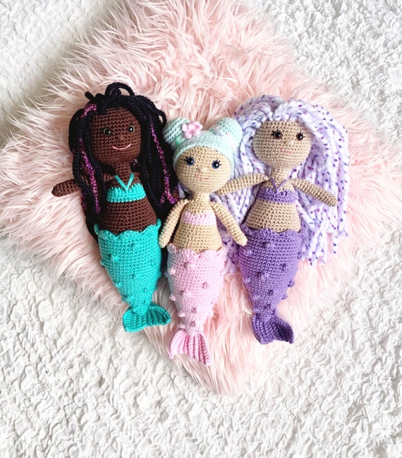 Ragdoll mermaid crochet pattern deals