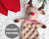 Holiday REINDEER Bitty Buddies - DIGITAL PDF / Crochet Holiday Toys / Stocking Stuffers / Christmas Gifts / Christmas Crochet Patterns