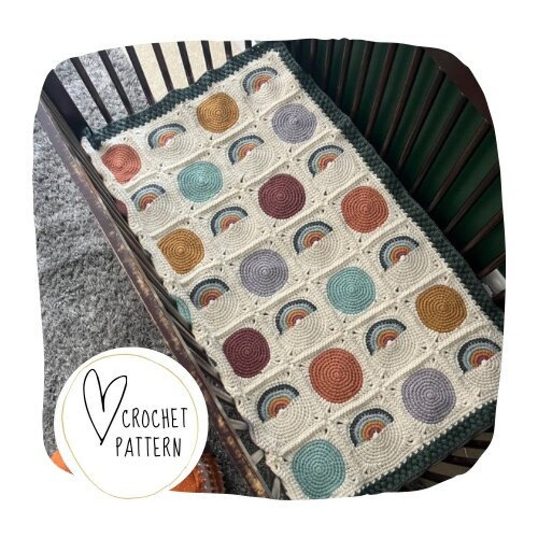 The Dreamer Blanket Pattern - DIGITAL PDF COPY // Rainbow Baby Gift ...