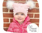 Bitsy Bobbled Toboggan Pattern - DIGITAL PDF COPY