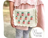 The Pumpkin Patch Purse Pattern - DIGITAL PDF COPY Crochet Purse / Toddler Purse / Pumpkin Bag / Fall Purse / Halloween Accessories