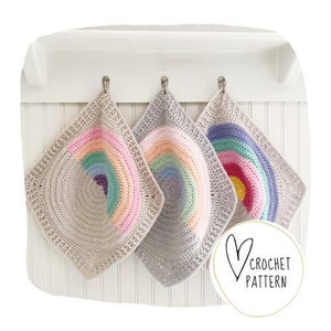 The Dreamer Lovey - DIGITAL PDF Copy; Crochet Rainbow Blanket/Crochet Rainbow Lovey/Rainbow Baby Blanket/Heirloom Baby Gift/Comfort Toy
