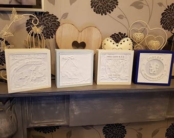 Custom 3D Printed Lithophane Light