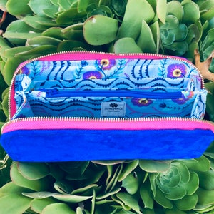 Cartera grande personalizada con cremallera