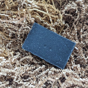 Black Soap - Activated Charcoal - Cold Process Soap - Organic Shea Butter - Handmade Soap
