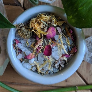 Choose Happiness | Spiritual Bath Salts - Aromatherapy Bath Soaks - Meditation Baths - Herbal Bath | Ritual Bath