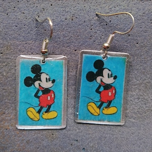 Mickey Mouse Earrings, Mickey Mouse Lover&#39;s, Disney Gift