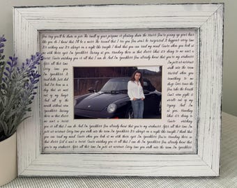 8x10 Speechless country music song for 4x6 photo