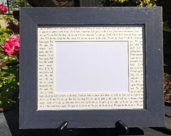 8x10 Frank Sinatra Wedding Songs Picture Mat Frame - Any Frank Sinatra song lyrics, Father Daughter Dance, Love and Marriage, All The Way