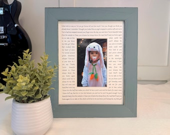 8x10 My Wish Photo Mat, 2000's Music, Inspirational Songs, Millennial Wedding, Lyrics With Meaning