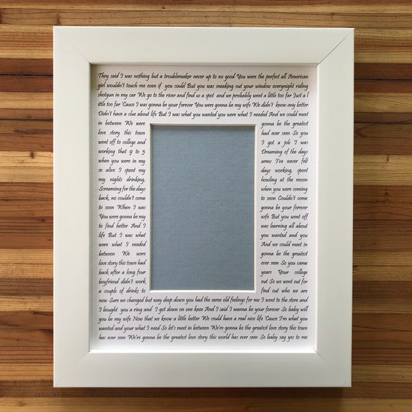 8x10 Greatest Love Story by Lanco Photo Frame