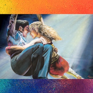 Rewrite the Stars Art Print the Greatest Showman Room Decor Zac Efron