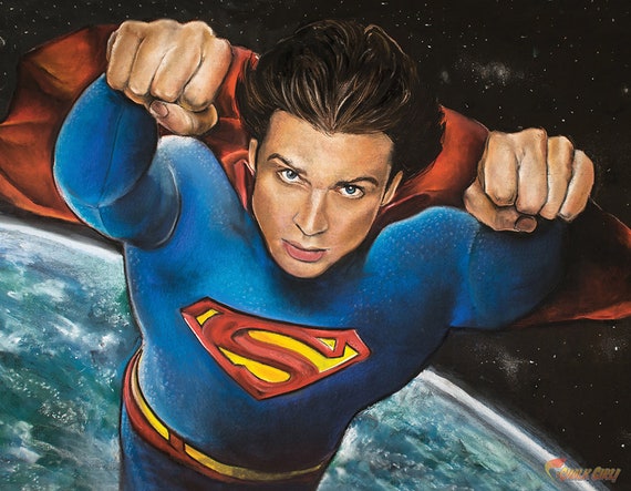 SUPERMAN Art, Man of Steel, DC Artwork