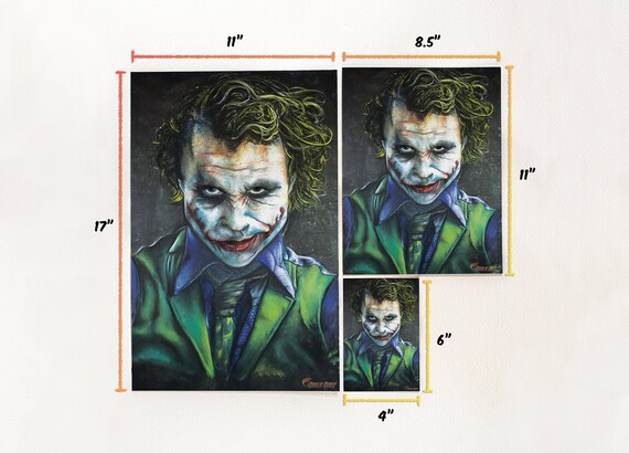 The Dark Knight Trilogy - Joker Wall Mural