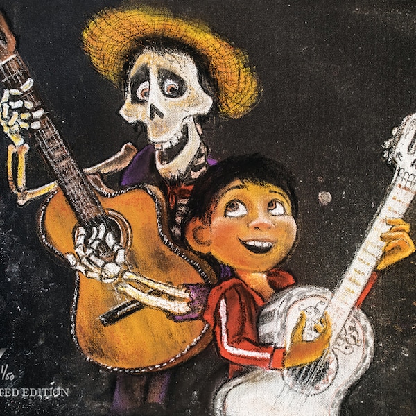 Coco Movie Poster Etsy