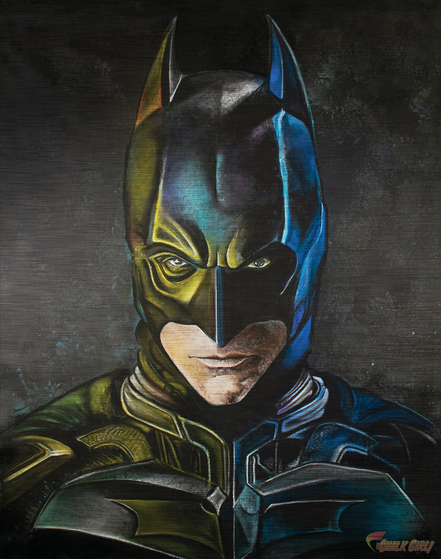 Batman Art Print the Dark Knight Christian Bale Room Decor - Etsy Hong Kong