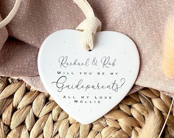 Personalised Will you be my Guideparents gift  - Guide parents present - Guideparents gift keepsake