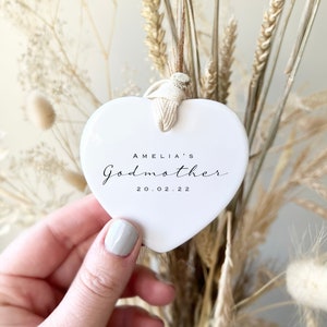 Personalised godmother gift  - Godmother present - Godmother gift keepsake