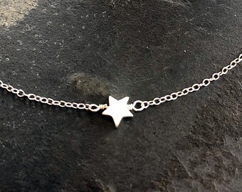 Sterling Silver Star Necklace