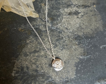 Sterling Silver Bumblebee Necklace