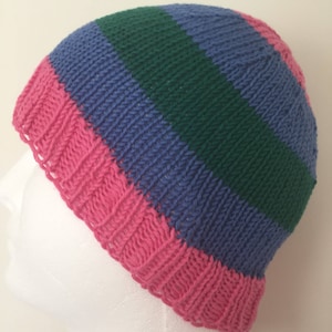 LGBTQ+ Trigender Pride Beanie Hat