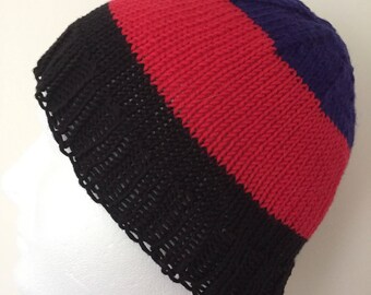 LGBTQ+ Polyamorous pride beanie hat