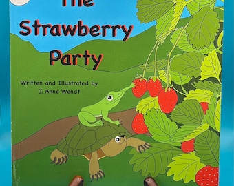 The Strawberry Party (Children&#39;s Book) Plus FREE Coloring Book!
